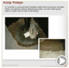 Concrete is re-poured and trowelled